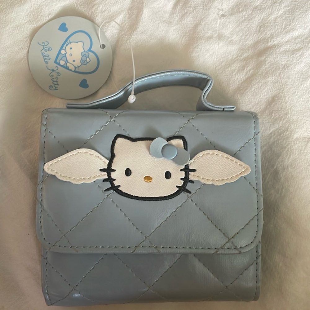 Hello Kitty Blue Angel Vintage 1998 wallet
